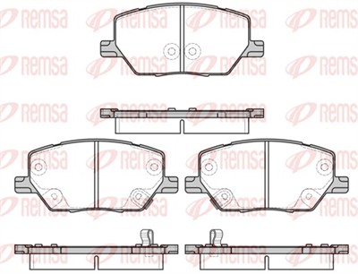 REMSA 1640.02 Číslo výrobce: 22165. EAN: 8427975043184.