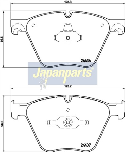 JAPANPARTS PA-0129AF EAN: 8052553290874.