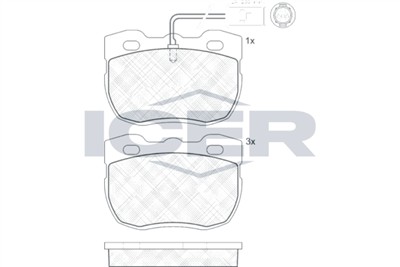 ICER 140839 Číslo výrobce: 21459. EAN: 8424073011763.
