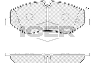 ICER 142191 Číslo výrobce: 22062. EAN: 8424073109446.