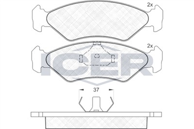 ICER 180776 Číslo výrobce: 21202. EAN: 8424073010278.