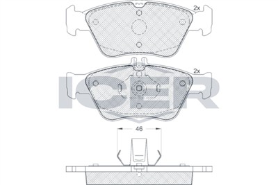 ICER 181115 Číslo výrobce: 21664. EAN: 8424073018045.
