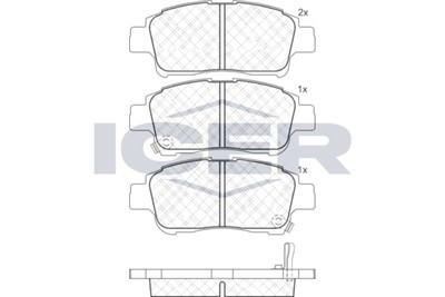 ICER 181304 Číslo výrobce: 23348. EAN: 8424073059345.