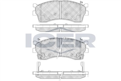 ICER 181610 Číslo výrobce: 23873. EAN: 8424073088581.