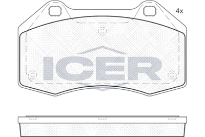 ICER 181679 Číslo výrobce: 24162. EAN: 8424073092656.