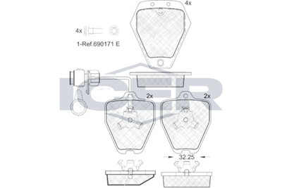 ICER 181693 Číslo výrobce: 21452. EAN: 8424073092854.