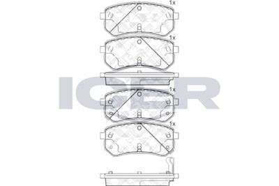 ICER 181710 Číslo výrobce: 24276. EAN: 8424073093363.