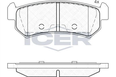 ICER 181727 Číslo výrobce: 24071. EAN: 8424073093707.