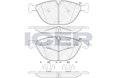 ICER 181905 Číslo výrobce: 24172. EAN: 8424073098245.