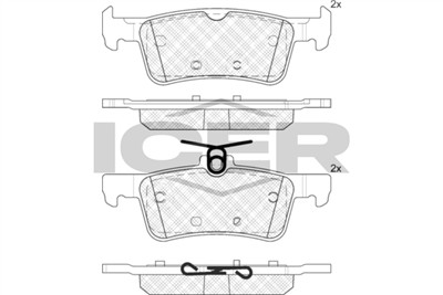 ICER 182174-208 Číslo výrobce: 25968. EAN: 8424073110633.