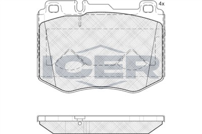 ICER 182195 Číslo výrobce: 22047. EAN: 8424073109484.