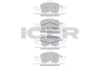 ICER 182233 Číslo výrobce: 25829. EAN: 8424073110787.
