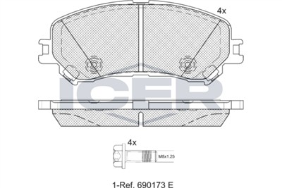 ICER 182259 Číslo výrobce: 22347. EAN: 8424073149619.