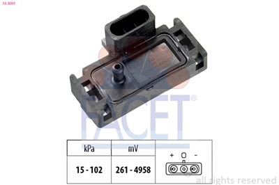 FACET 10.3001 Číslo výrobce: KW 493 001. EAN: 8012510076309.