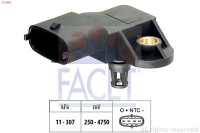 FACET 10.3082 Číslo výrobce: KW 493 082. EAN: 8012510013328.