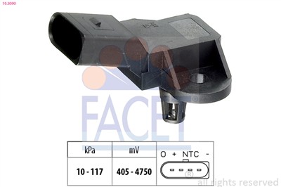 FACET 10.3090 Číslo výrobce: KW 493 090. EAN: 8012510008126.