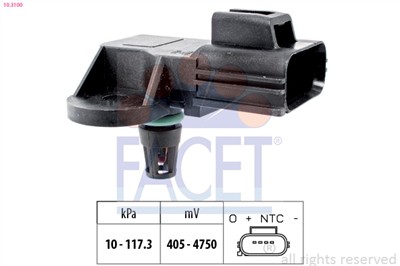 FACET 10.3100 Číslo výrobce: EPS 1.993.100. EAN: 8012510026755.