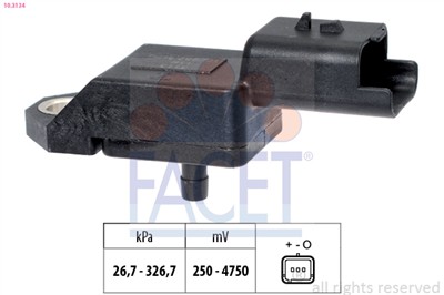 FACET 10.3134 Číslo výrobce: KW 493 134. EAN: 8012510032558.