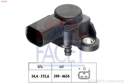 FACET 10.3165 Číslo výrobce: KW 493 165. EAN: 8012510032572.