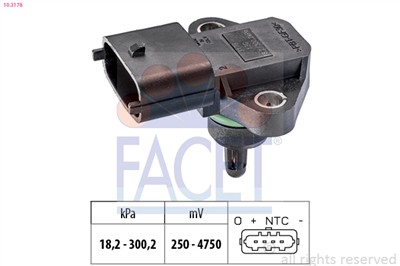 FACET 10.3178 Číslo výrobce: KW 493 178. EAN: 8012510034095.