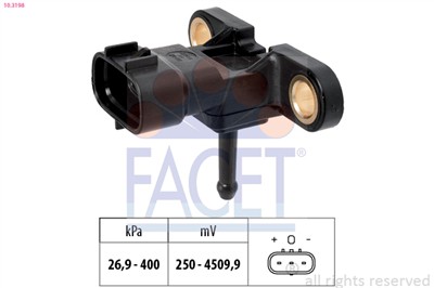 FACET 10.3198 Číslo výrobce: KW 493 198. EAN: 8012510035795.