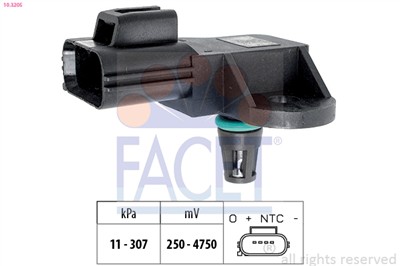 FACET 10.3205 Číslo výrobce: KW 493 205. EAN: 8012510035047.