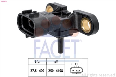 FACET 10.3214 Číslo výrobce: KW 493 214. EAN: 8012510035757.