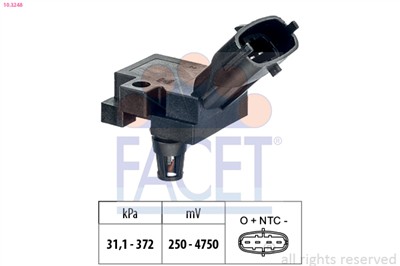 FACET 10.3248 Číslo výrobce: KW 493 248. EAN: 8012510053843.