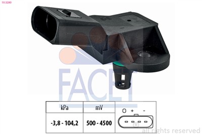 FACET 10.3280 Číslo výrobce: KW 493 280. EAN: 8012510031209.