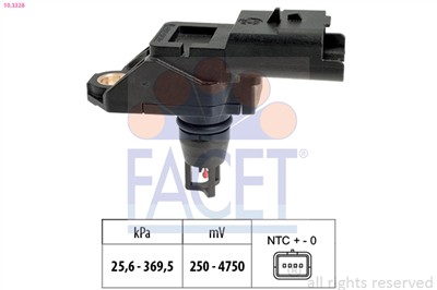 FACET 10.3328 Číslo výrobce: KW 493 328. EAN: 8012510061367.