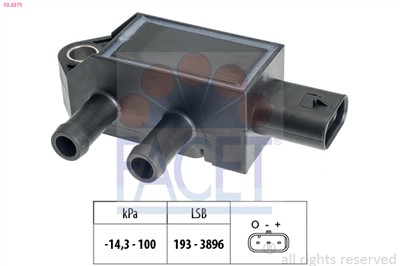 FACET 10.3371 Číslo výrobce: KW 493 371.