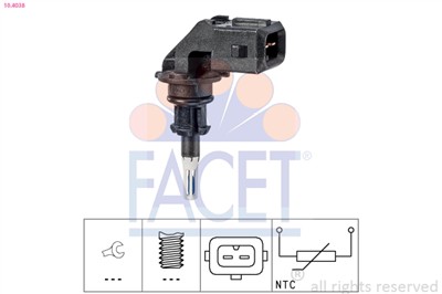 FACET 10.4038 Číslo výrobce: KW 494 038. EAN: 8012510034897.