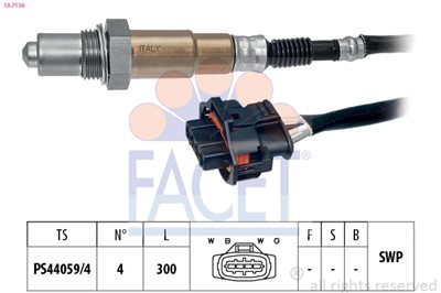 FACET 10.7136 Číslo výrobce: KW 497 136. EAN: 8012510088463.