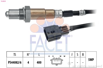 FACET 10.8225 Číslo výrobce: EPS 1.998.225. EAN: 8012510050309.
