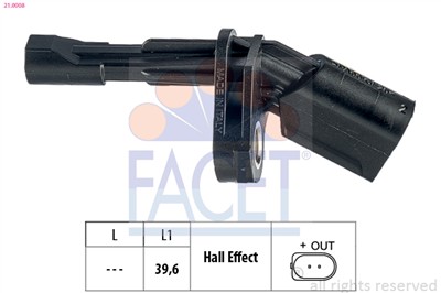 FACET 21.0008 Číslo výrobce: KW 460 008. EAN: 8012510039953.