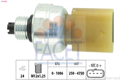FACET 25.0068 Číslo výrobce: EPS 1.980.068. EAN: 8012510304679.
