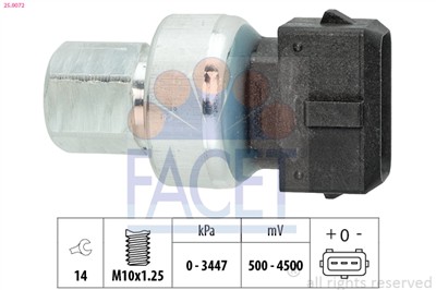 FACET 25.0072 Číslo výrobce: EPS 1.980.072. EAN: 8012510305010.