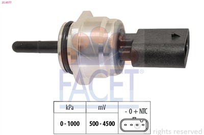 FACET 25.0077 Číslo výrobce: EPS 1.980.077.