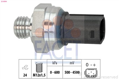 FACET 25.0084 Číslo výrobce: EPS 1.980.084.