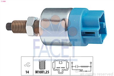 FACET 7.1089 Číslo výrobce: EPS 1.810.089. EAN: 8012510039878.
