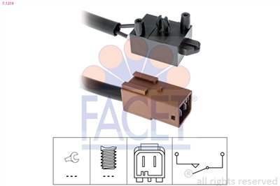 FACET 7.1219 Číslo výrobce: KW 510 219. EAN: 8012510025390.