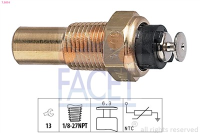 FACET 7.3014 Číslo výrobce: KW 530 014. EAN: 8012510040218.