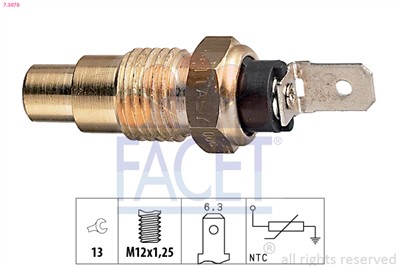 FACET 7.3078 Číslo výrobce: KW 530 078. EAN: 8012510040829.