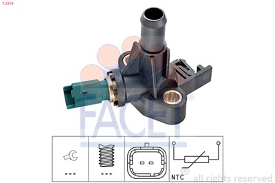 FACET 7.3318 Číslo výrobce: KW 530 318. EAN: 8012510006870.