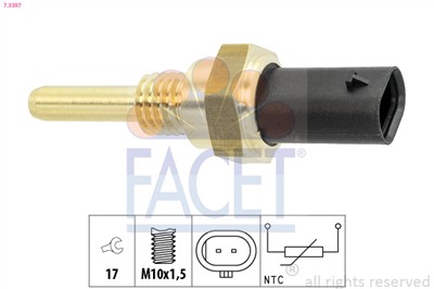 FACET 7.3397 Číslo výrobce: KW 530 397. EAN: 8012510069677.