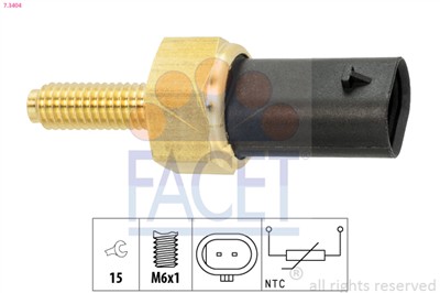 FACET 7.3404 Číslo výrobce: KW 530 404. EAN: 8012510070284.
