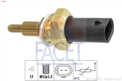 FACET 7.3405 Číslo výrobce: KW 530 405. EAN: 8012510070291.