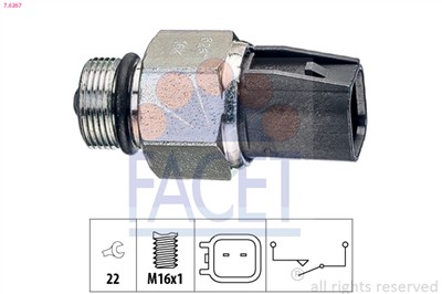 FACET 7.6267 Číslo výrobce: KW 560 267. EAN: 8012510024720.