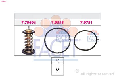 FACET 7.7988 Číslo výrobce: KW 579 988. EAN: 8012510301319.
