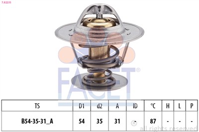 FACET 7.8223S Číslo výrobce: EPS 1.880.223S. EAN: 8012510088586.